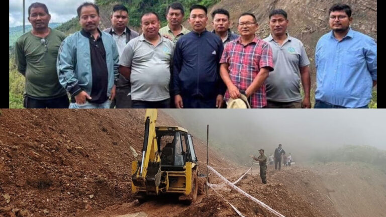 Manipur: Fresh Landslides Delay Reopening of NH-102A Tadubi–Ukhrul Highway