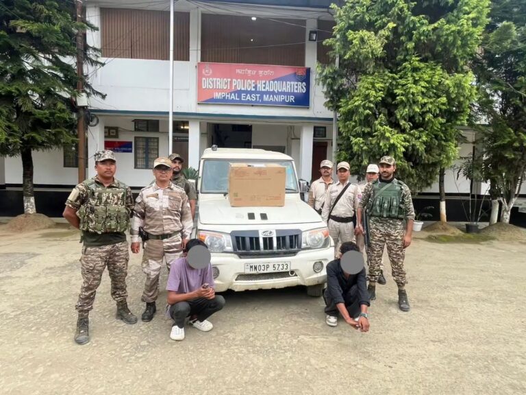 Manipur: Over 2 Kg Heroin Seized, Two Alleged PLA Cadres Arrested in Statewide Security Crackdown
