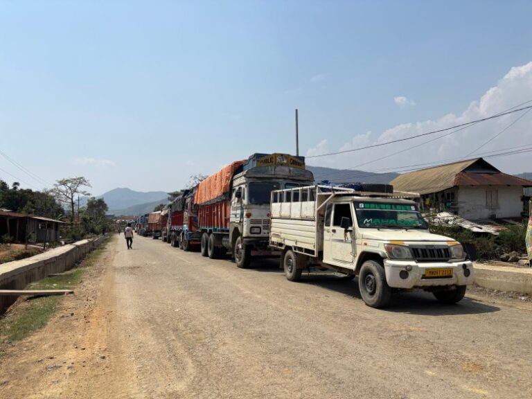 Manipur Faces Supply Concerns as Highway Disruptions Leave Nearly 500 Trucks Stranded