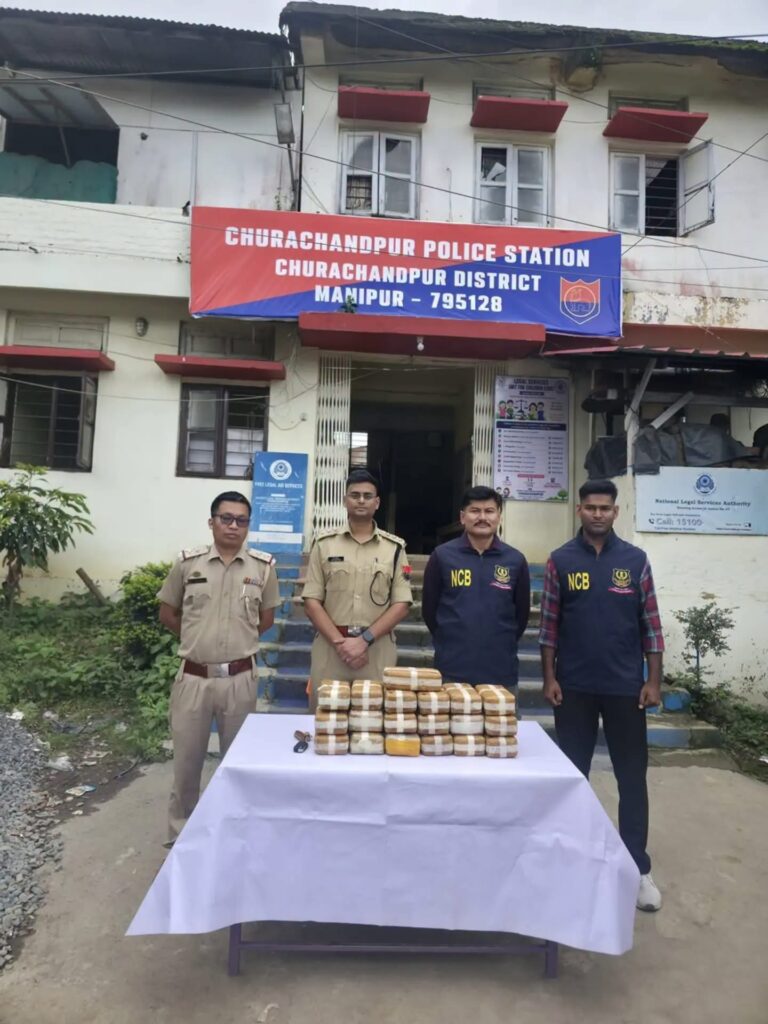 Manipur: Woman Arrested with 22 kg Methamphetamine Tablets Worth Rs 25 Crore in Churachandpur