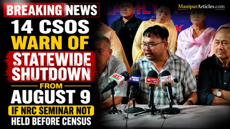 14 CSOs Warn of Statewide Shutdown from August 9 if NRC Seminar Not Held Before Census