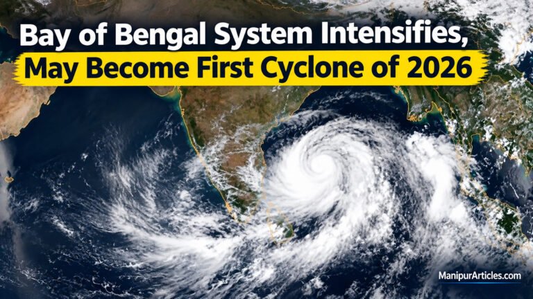 Bay of Bengal System Intensifies, May Become First Cyclone of 2026