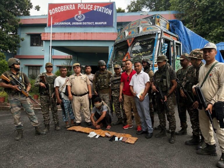 Manipur: Four Arrested, Drugs Worth Over ₹10 Crore Seized in 36-Hour Crackdown