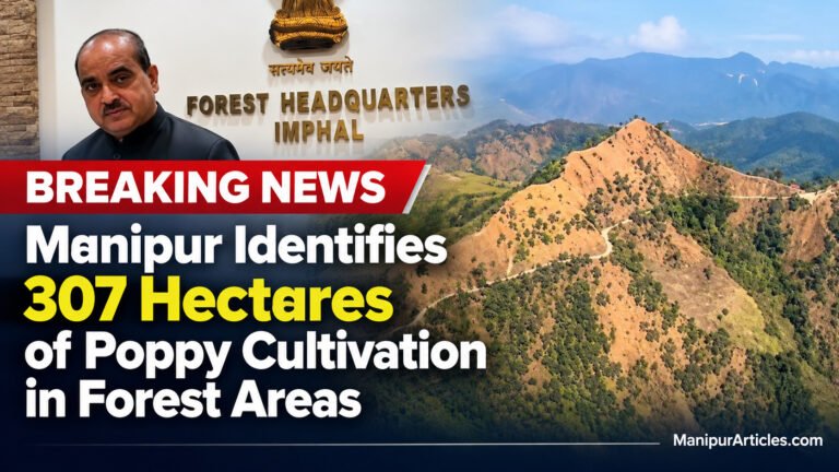 Manipur Identifies 307 Hectares of Poppy Cultivation in Forest Areas