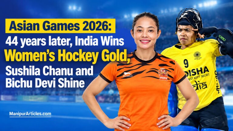 Asian Games 2026: 44 years later, India Wins Women’s Hockey Gold, Sushila Chanu and Bichu Devi Shine