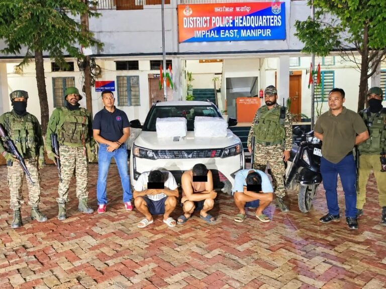 Manipur: Four Arrested in Separate Anti-Drug Operations in Imphal East, Thoubal